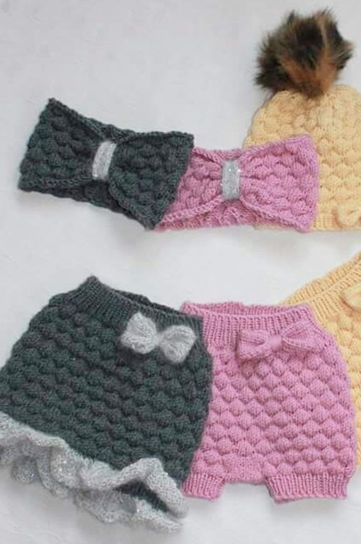 crochet baby shorts